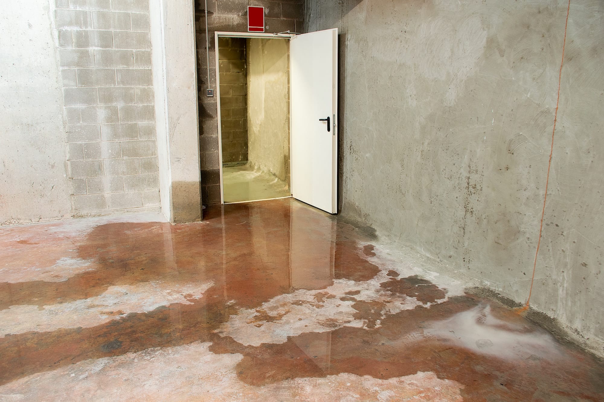 Le problème d'infiltration, inondation et salpêtre